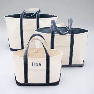 Reused Denim Tote Bag - Dark Indigo