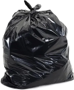 RiteSource - 26" x 36" Black Strong Industrial Grade Garbage Bag, 200Bg/Cs - OPB2636SB