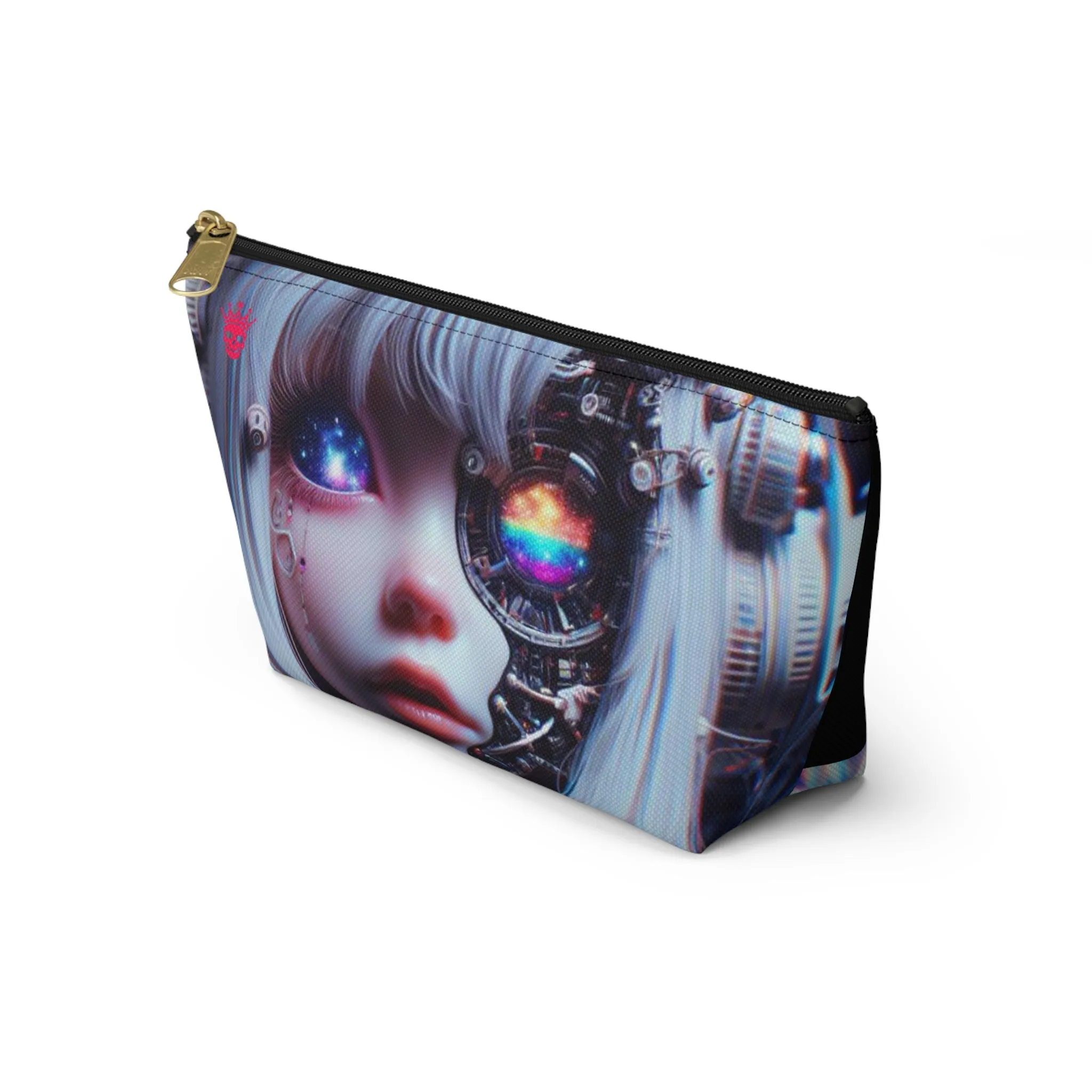 Robot Astronaut Make Up Bag