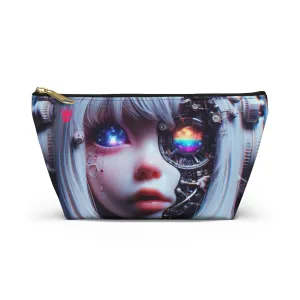 Robot Astronaut Make Up Bag