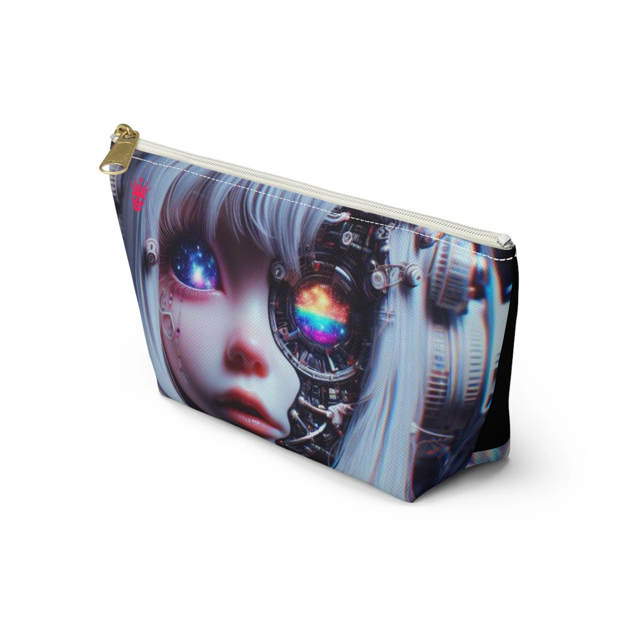 Robot Astronaut Make Up Bag