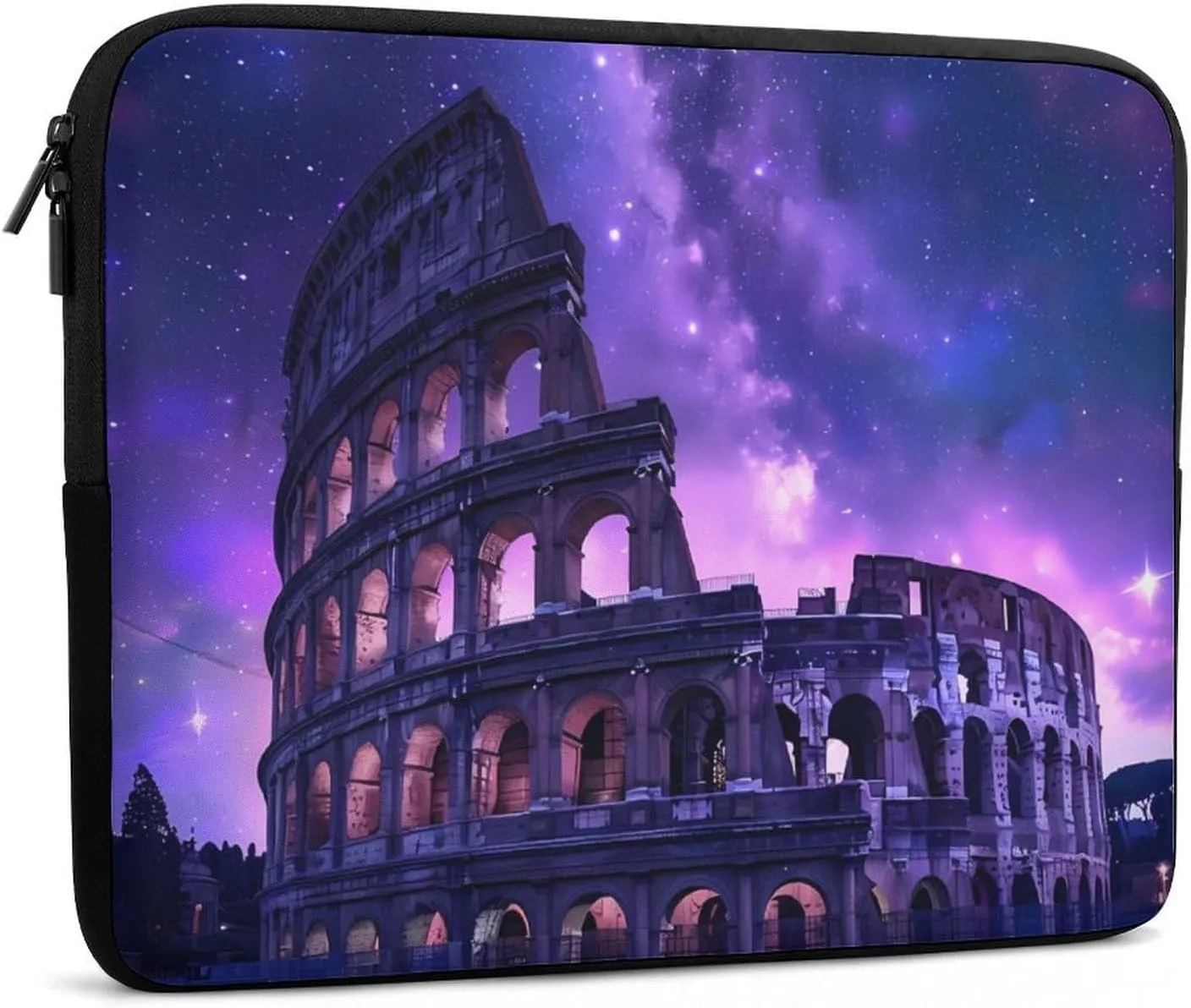 Rome Italy Famous Ancient Landmark Laptop Sleeve Case Protective Computer Bag Carrying Briefcase for Men Women
