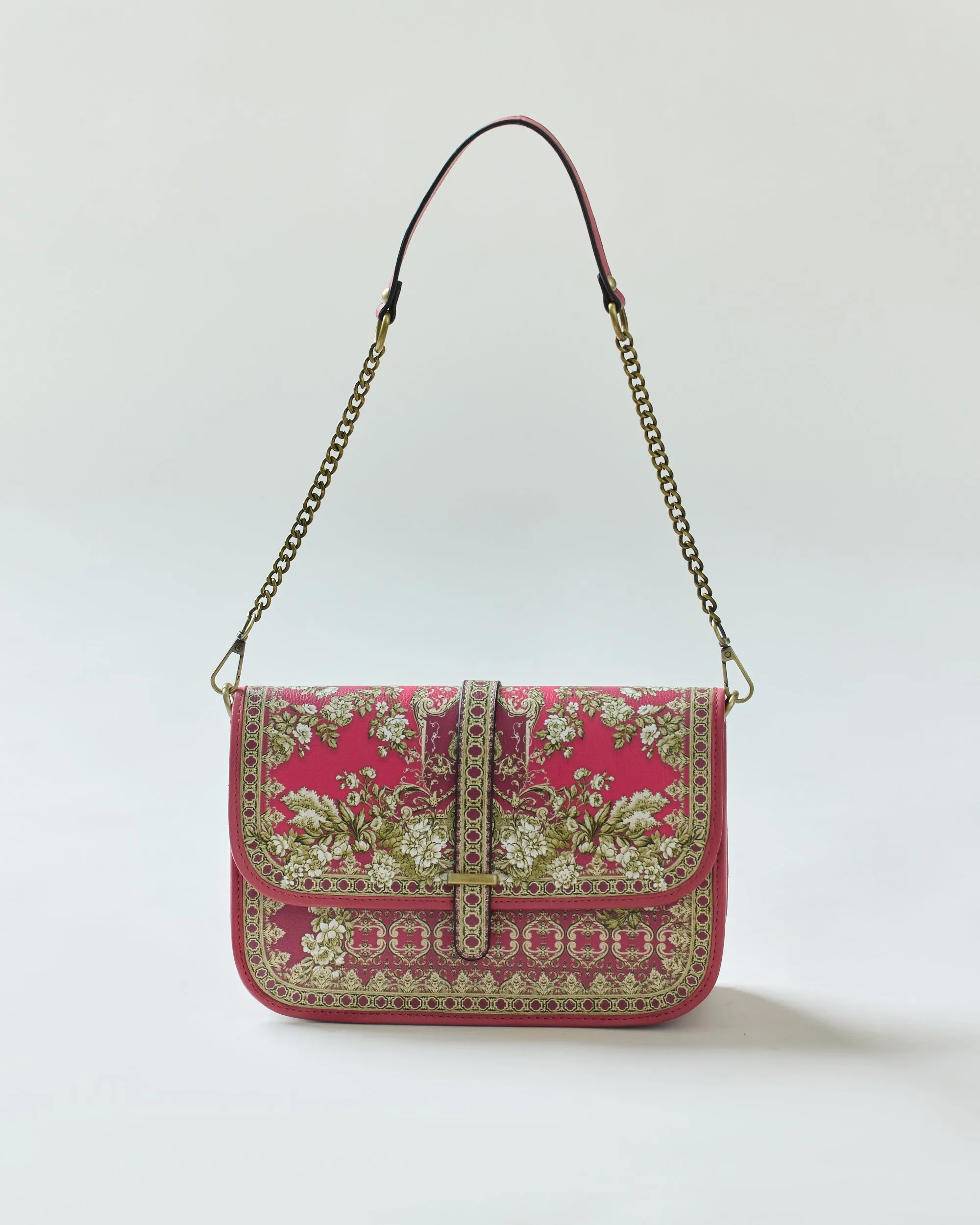 Rome - Satchel : Fuchsia
