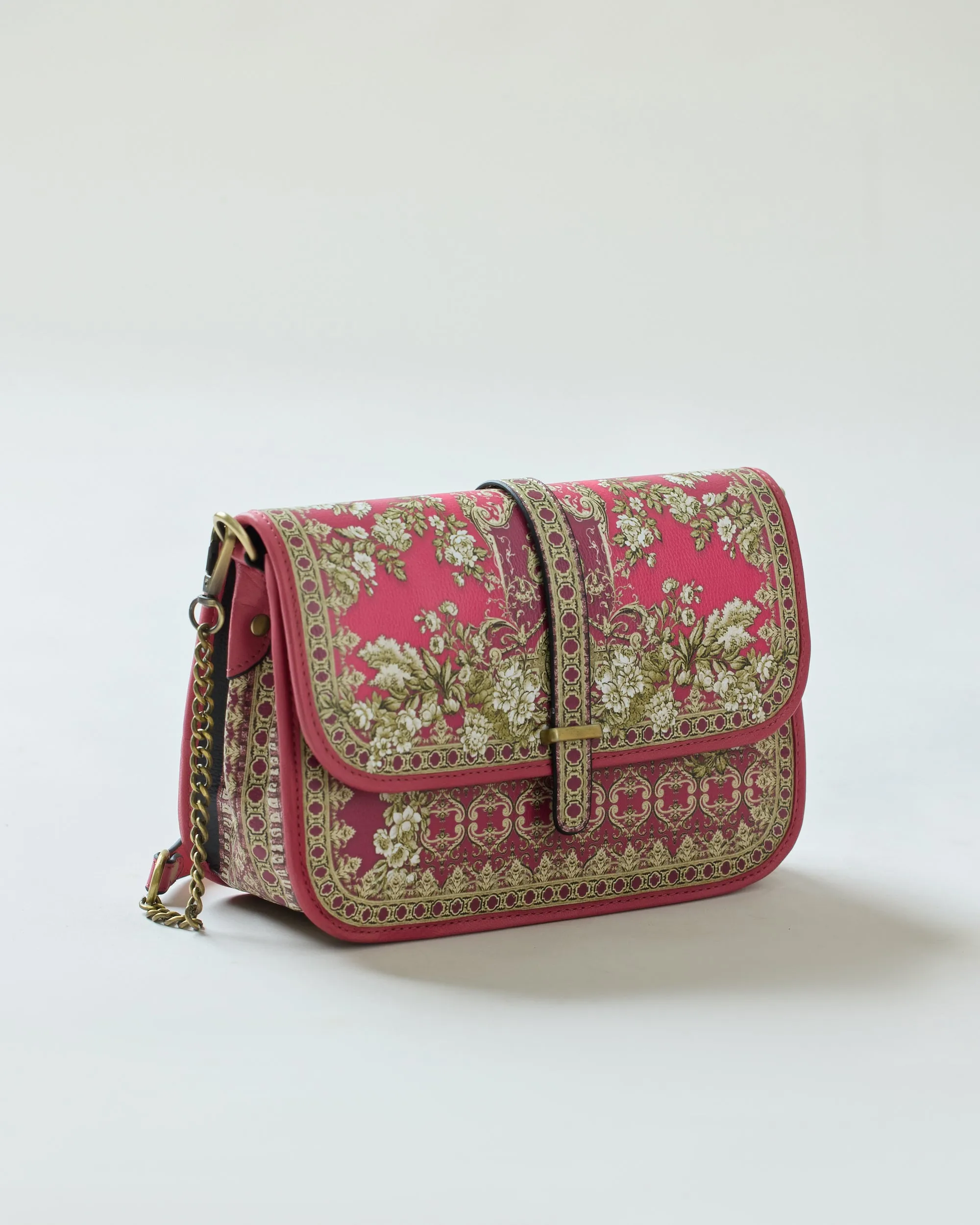 Rome - Satchel : Fuchsia