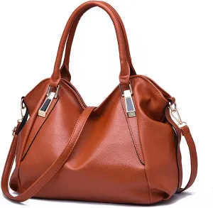 Roomy Fashion Womens Handbags Ladies Purse Satchel Shoulder Bags Tote Leather Bag Womens Lunch Tote Bags