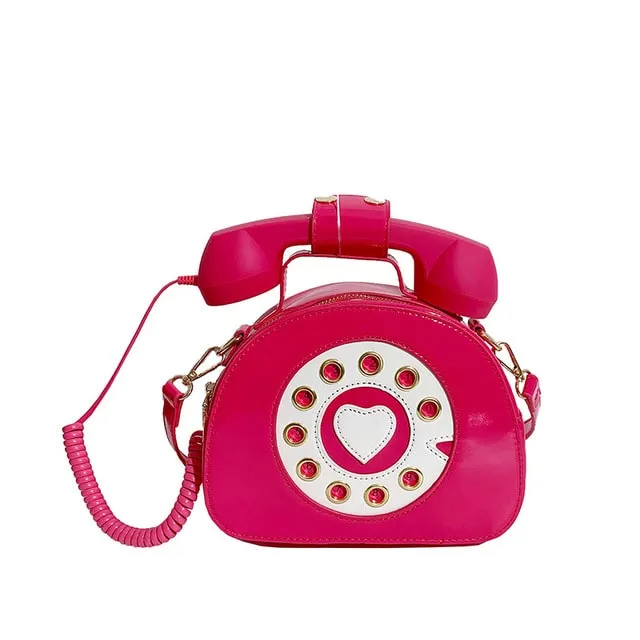 Rotary Phone Handbag
