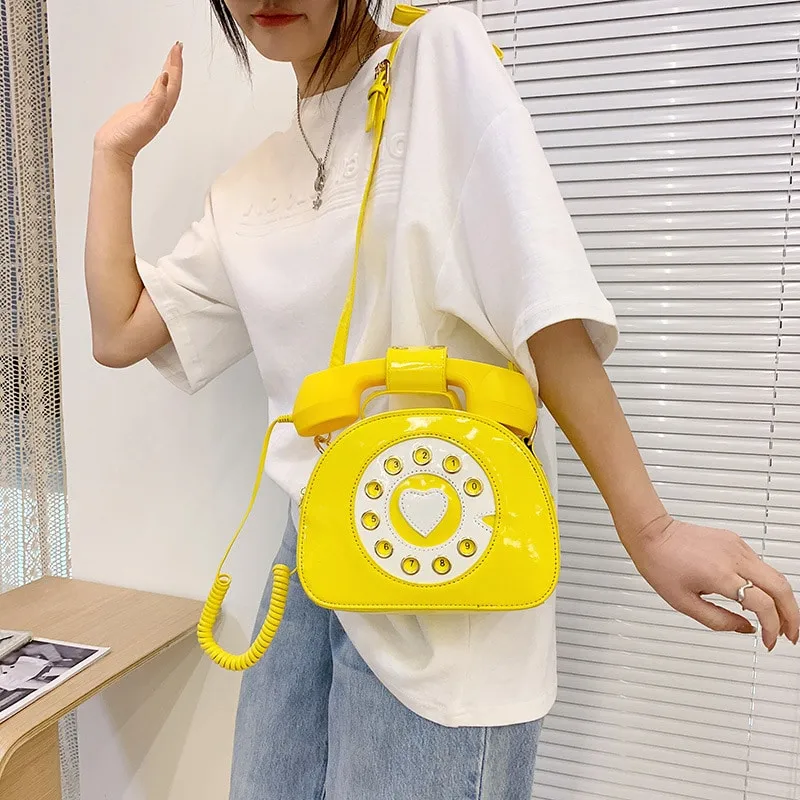Rotary Phone Handbag