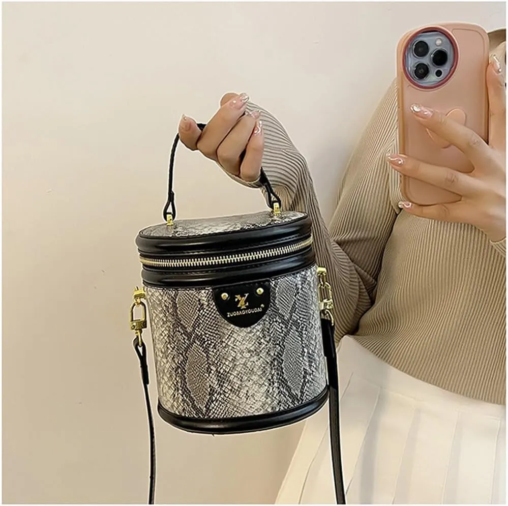 RTGGSEL Quilted Lattice Crossbody Shoulder Bags for Women Small Tote Square Satchel Handbags Purse with Bunny Doll Pendant