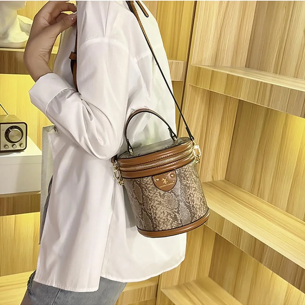 RTGGSEL Quilted Lattice Crossbody Shoulder Bags for Women Small Tote Square Satchel Handbags Purse with Bunny Doll Pendant