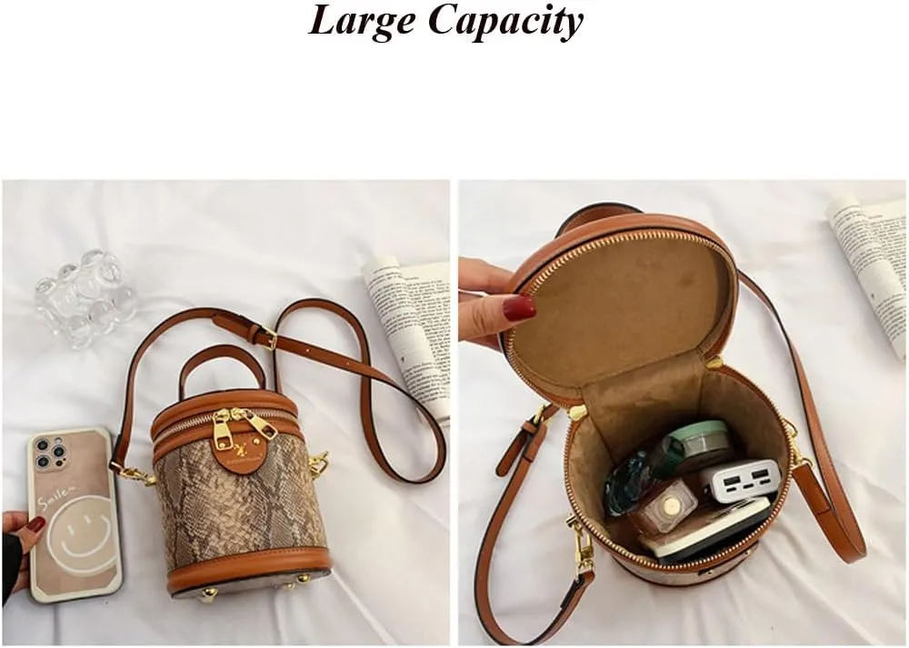 RTGGSEL Quilted Lattice Crossbody Shoulder Bags for Women Small Tote Square Satchel Handbags Purse with Bunny Doll Pendant