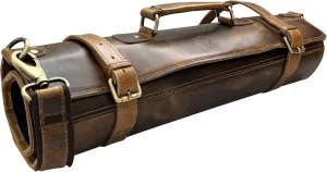 Rustic Town Genuine Leather Chef Knife Roll All Purpose Chef Roll