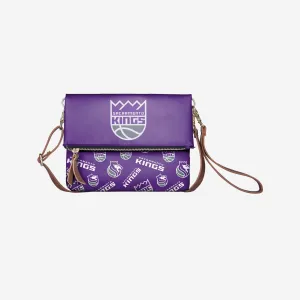 Sacramento Kings Printed Collection Foldover Tote Bag