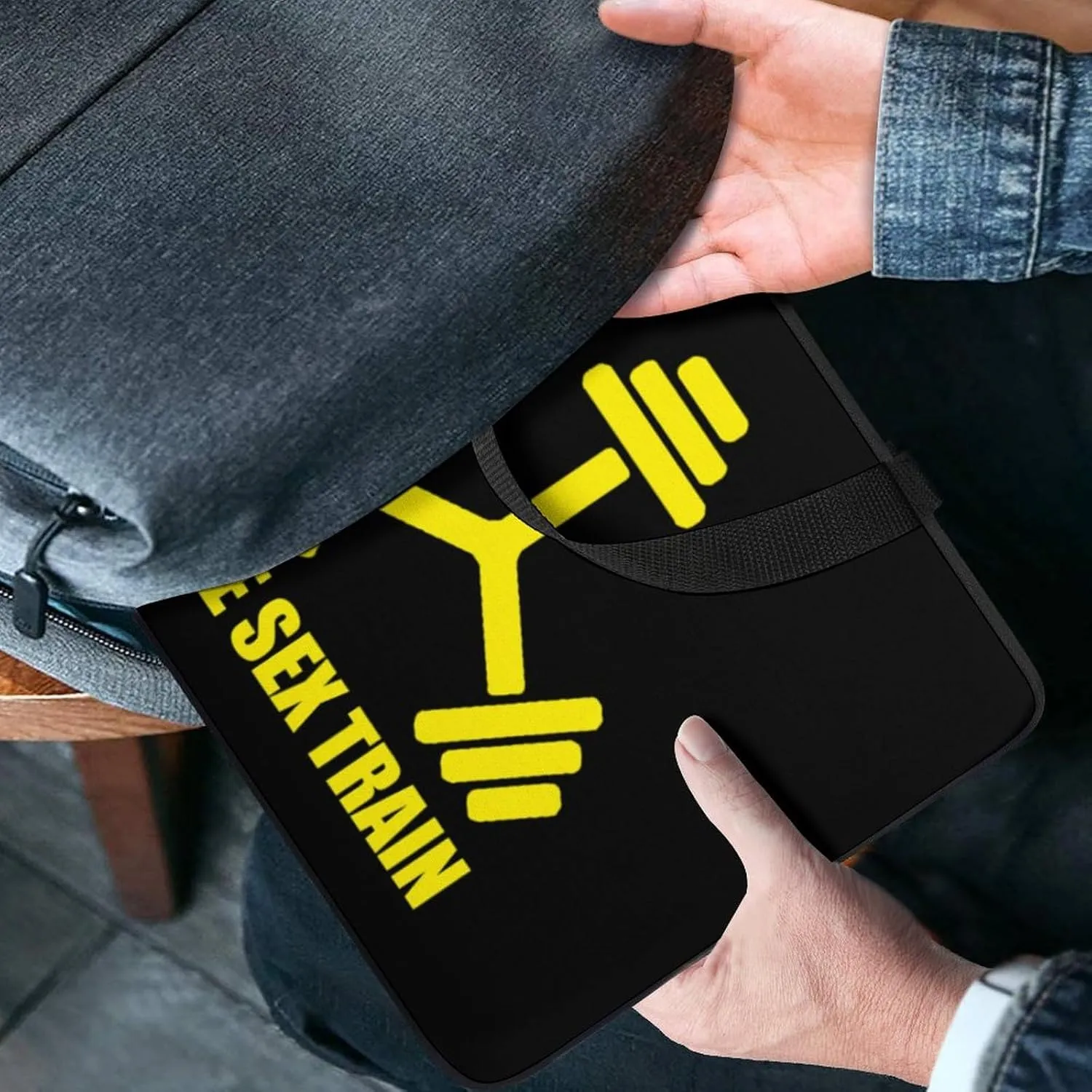 Safe Seex Train Laptop Sleeve Portable Waterproof Computer Bag Pouch Handbag Protective Sleeve