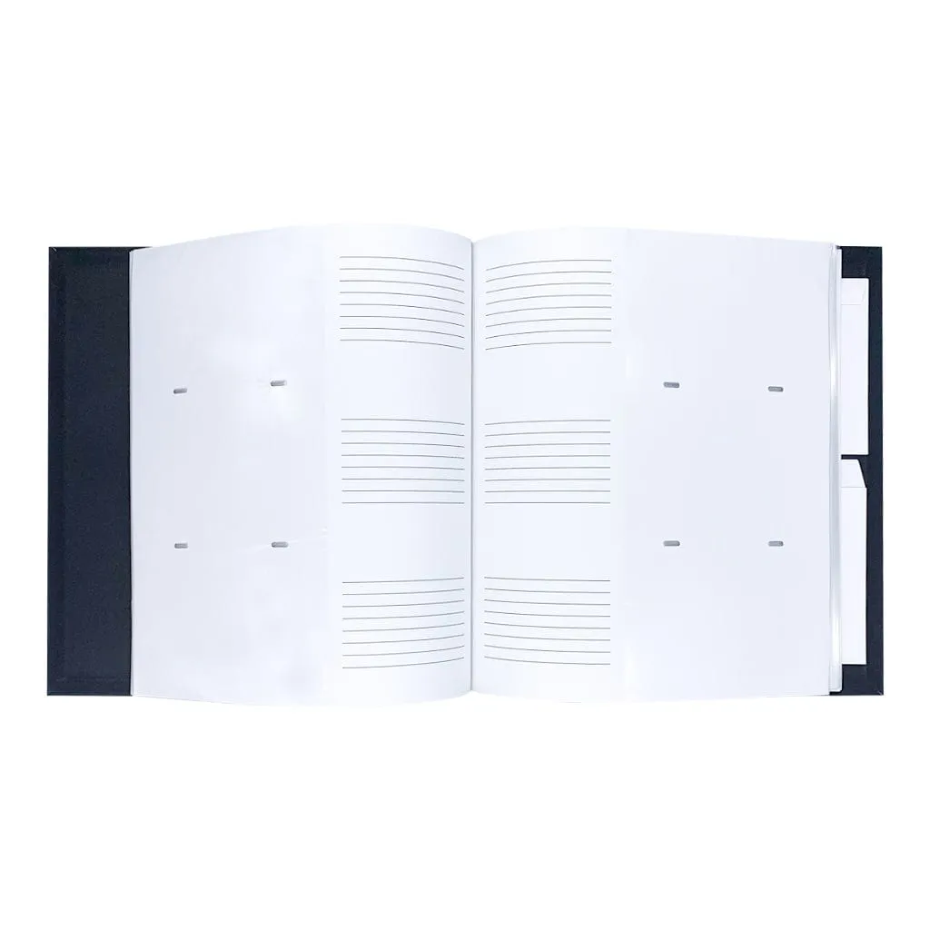 School Keepsake Photo Album Black