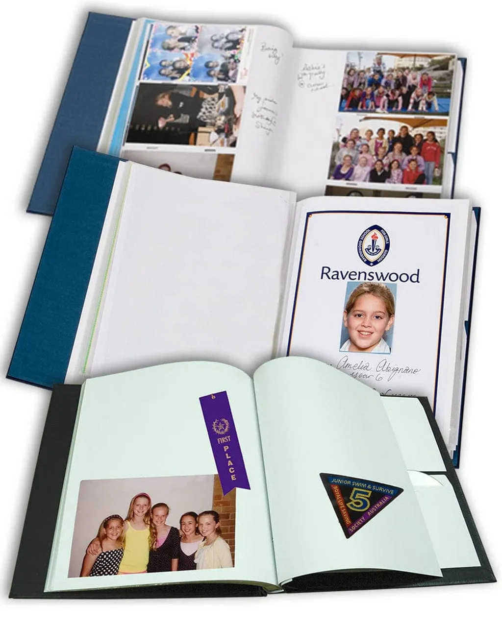 School Keepsake Photo Album Black