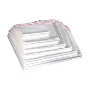 Self Seal Adhesive Cellophane Bags 100PCS OPP Clear