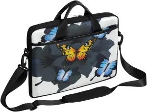 Serene Bear Laptop Bag for Women Men 13-15 Inch Computer Briefcase Bag Lightweight Notebook Shoulder Messenger Bag