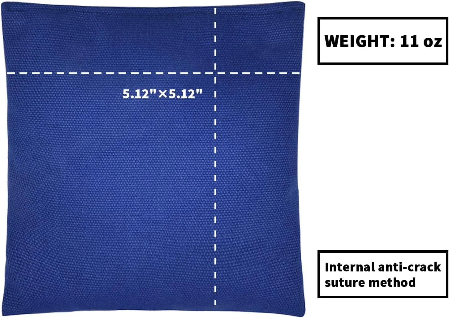Set of 8 Regulation Cornhole Bags Double Sided, Weather Resistant Bean Bags for Cornhole Toss Game, Corn Hole Beans Bags with Tote Bag