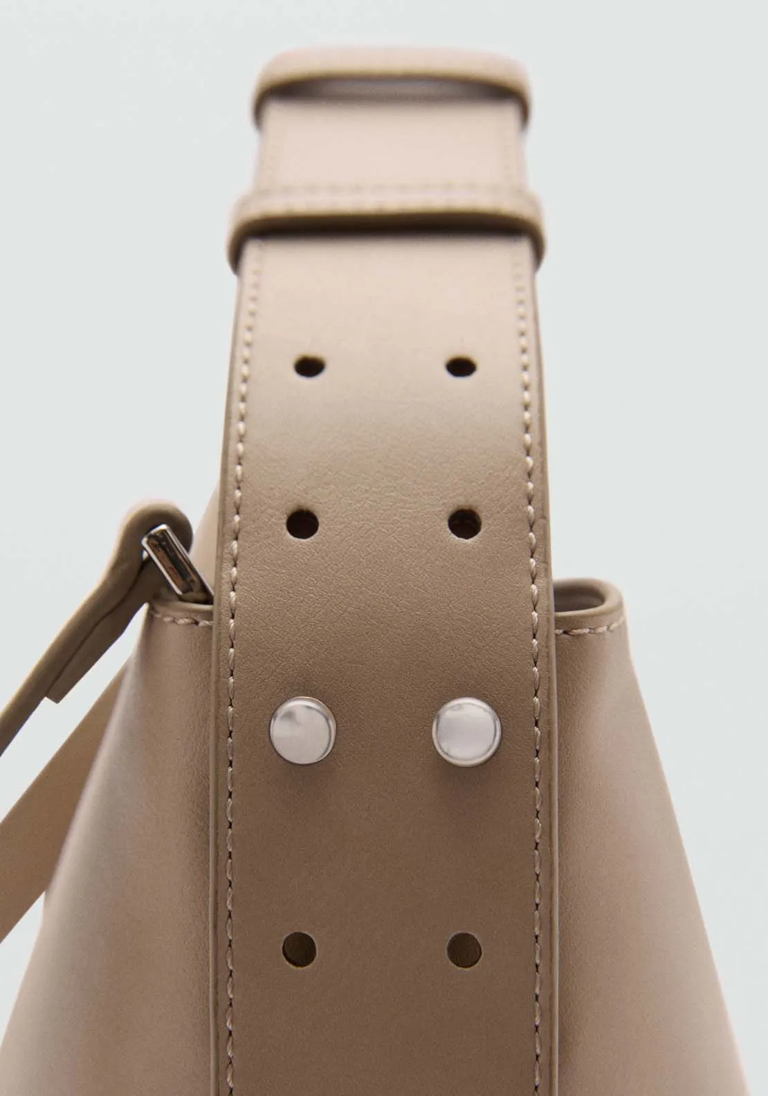 Shopper shoulder bag - Beige