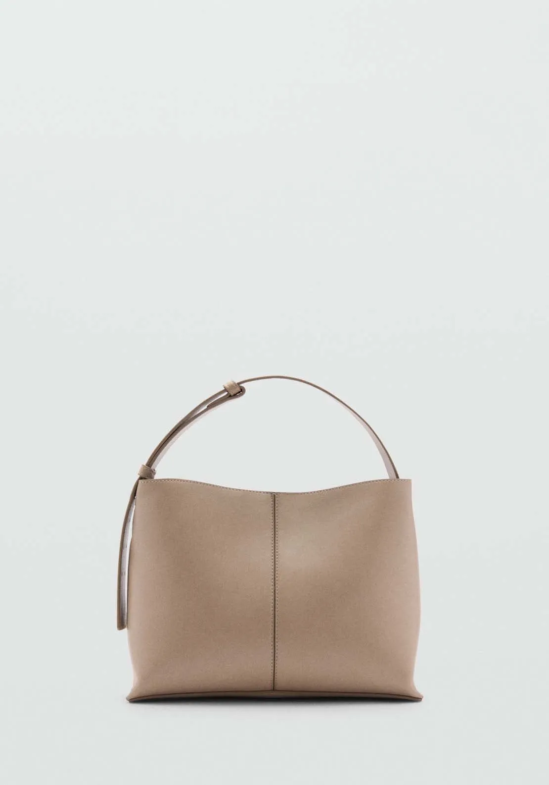Shopper shoulder bag - Beige