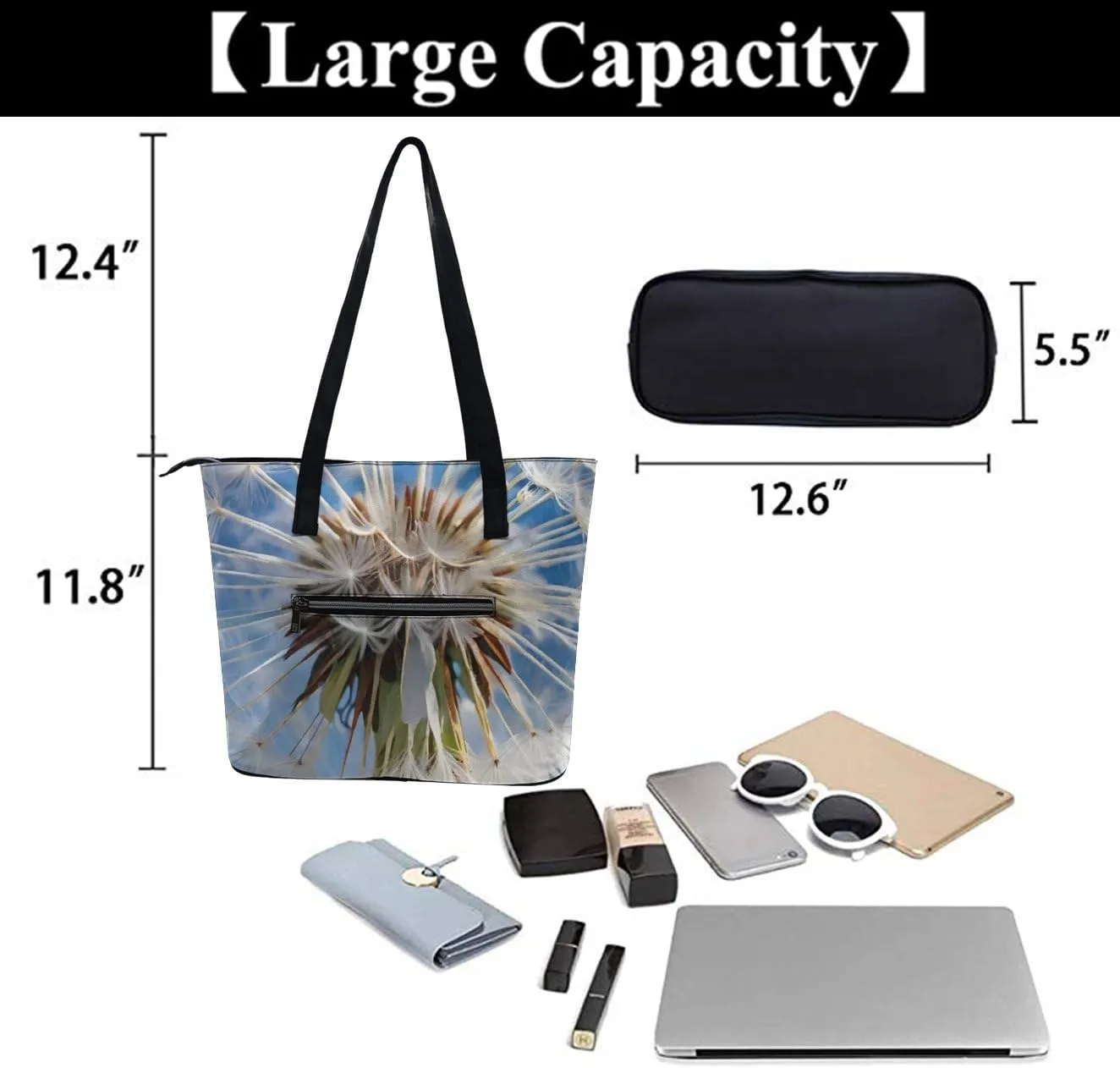 Shoulder Bag for Women Satchel Purse and Handbags Ladies PU Leather Shoulder Totes Bag Shoulder Bags