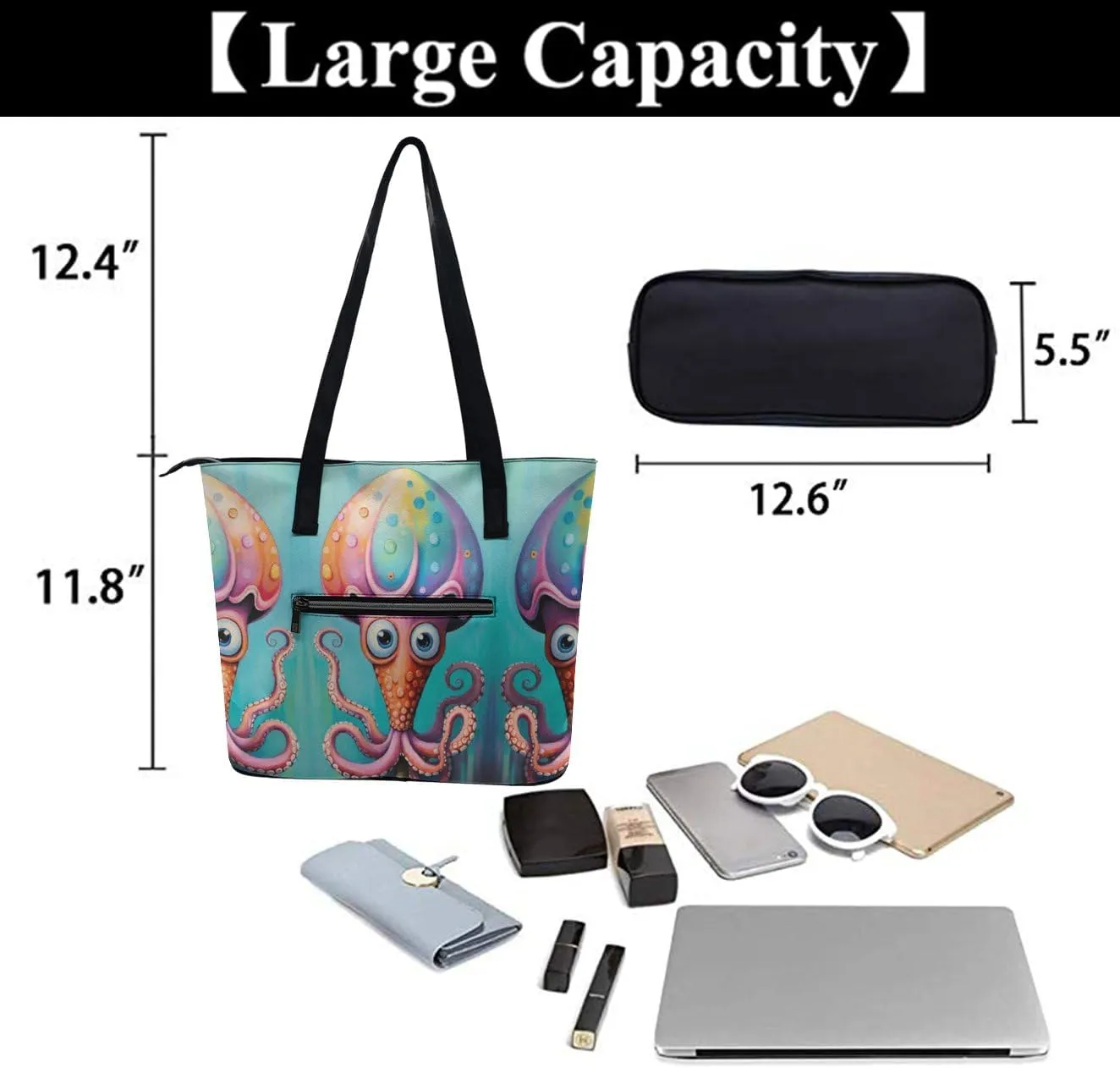 Shoulder Bag for Women Satchel Purse and Handbags Ladies PU Leather Shoulder Totes Bag Shoulder Bags