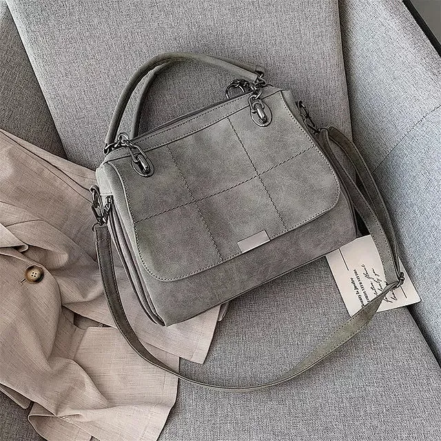 Shoulder Bags Large Capacity Faux Leather Lady Totes Boston Bag