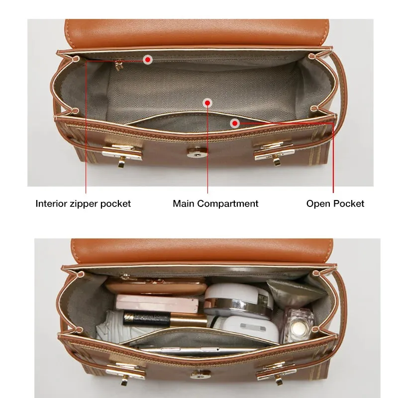 Signature PU Commuter Large bag