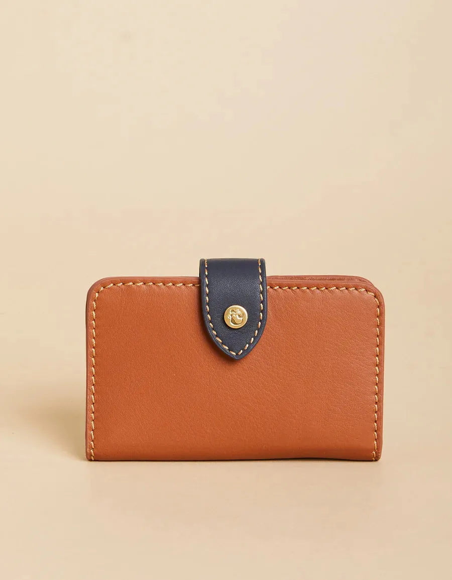 Siren Card Wallet -  Chestnut