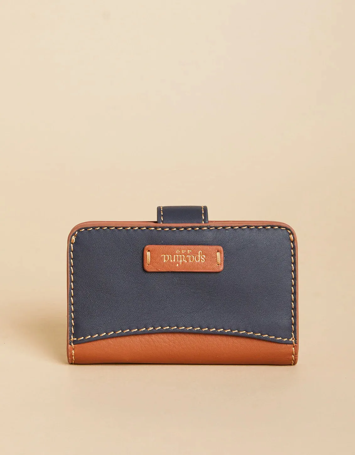 Siren Card Wallet -  Chestnut