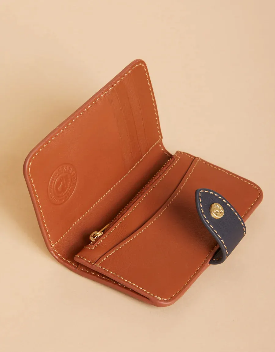 Siren Card Wallet -  Chestnut