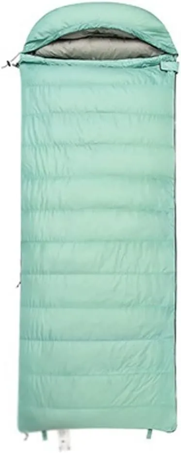Sleeping Bags Ultralight White Duck Down Sleeping Bag Splice Portable Outdoor Envelope Type Lazy Bag Camping Sleep Bags