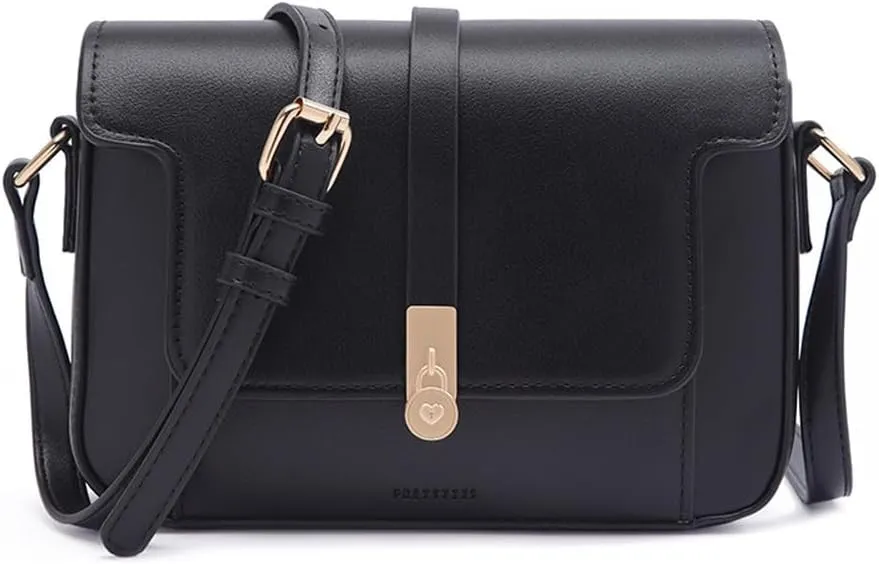 Small Crossbody Bags for Women Shoulder Bags Trendy Shoulder Purse Card Slot Purse with Flap Closure
