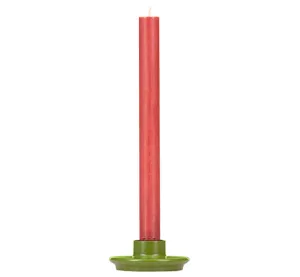Small Wooden Candleholder | Olive