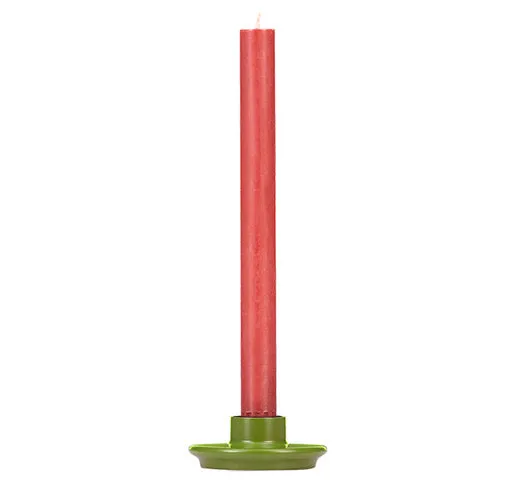 Small Wooden Candleholder | Olive
