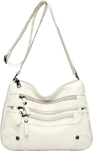 Soft Hobo Bags for Women Purses and Handbags Shoulder Satchel Bag Blue