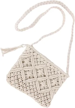 Soft Leather Purses for Women Waterproof Nylon Crossbody Bags for Woman Trendy Beach Bag Water Proof Sandproof(White)