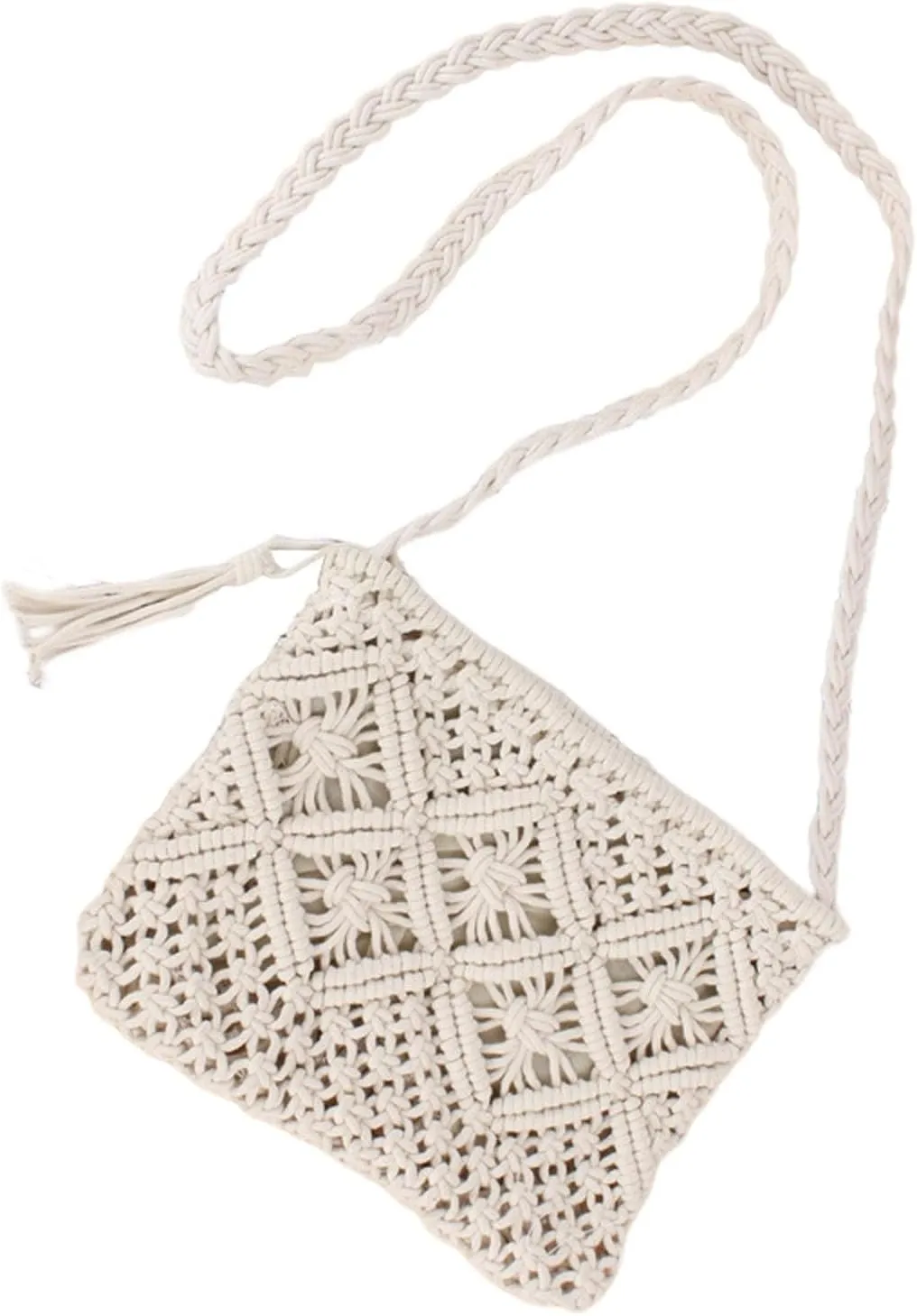 Soft Leather Purses for Women Waterproof Nylon Crossbody Bags for Woman Trendy Beach Bag Water Proof Sandproof(White)