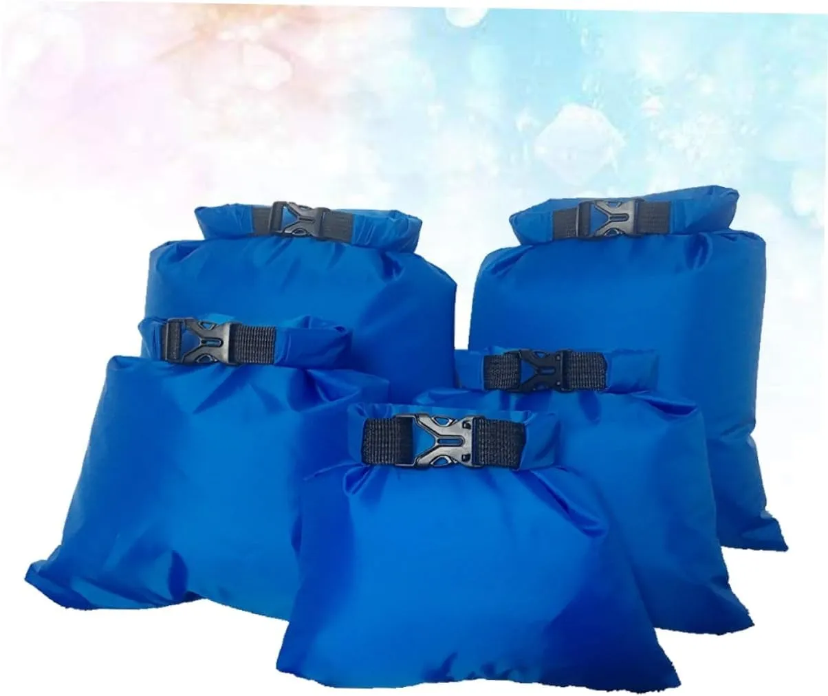 Sosoport Multi-function Outdoor Storage Pouch Bag Waterproof Dry Bags for Camping Kayaking Boating Rafting Dry Box
