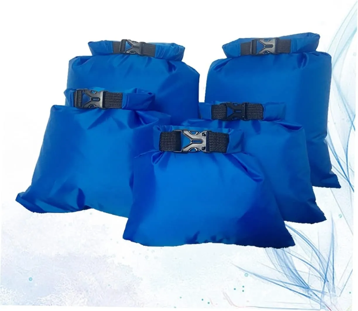 Sosoport Multi-function Outdoor Storage Pouch Bag Waterproof Dry Bags for Camping Kayaking Boating Rafting Dry Box