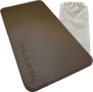Speedy 40 Base Shaper, Bag Shaper for LV Speedy Bags and other LV Totes, Vegan Leather (Brown, Speedy 40)