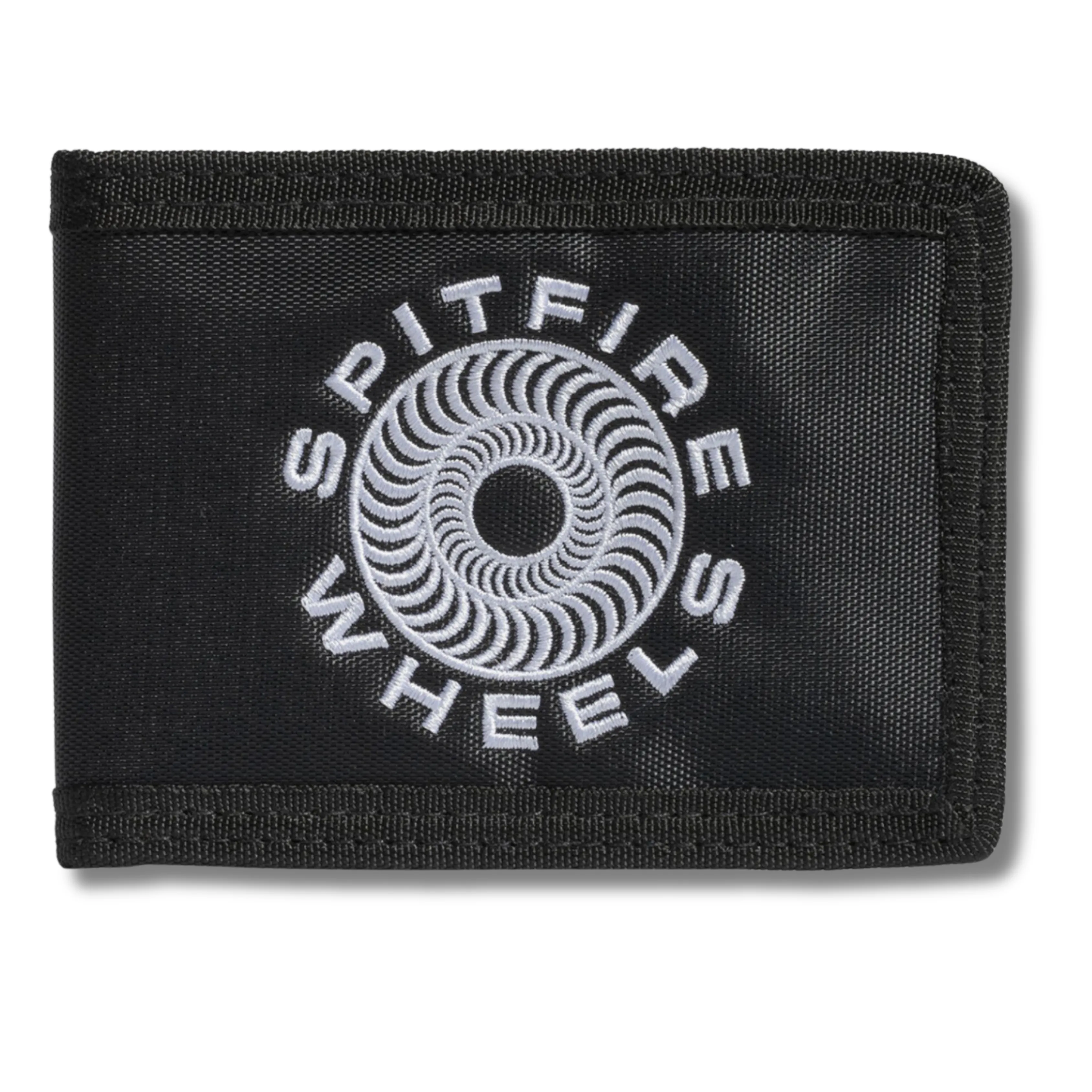 SPITFIRE WHEELS CLASSIC '87 SWIRL BI-FOLD WALLET - BLACK/WHITE