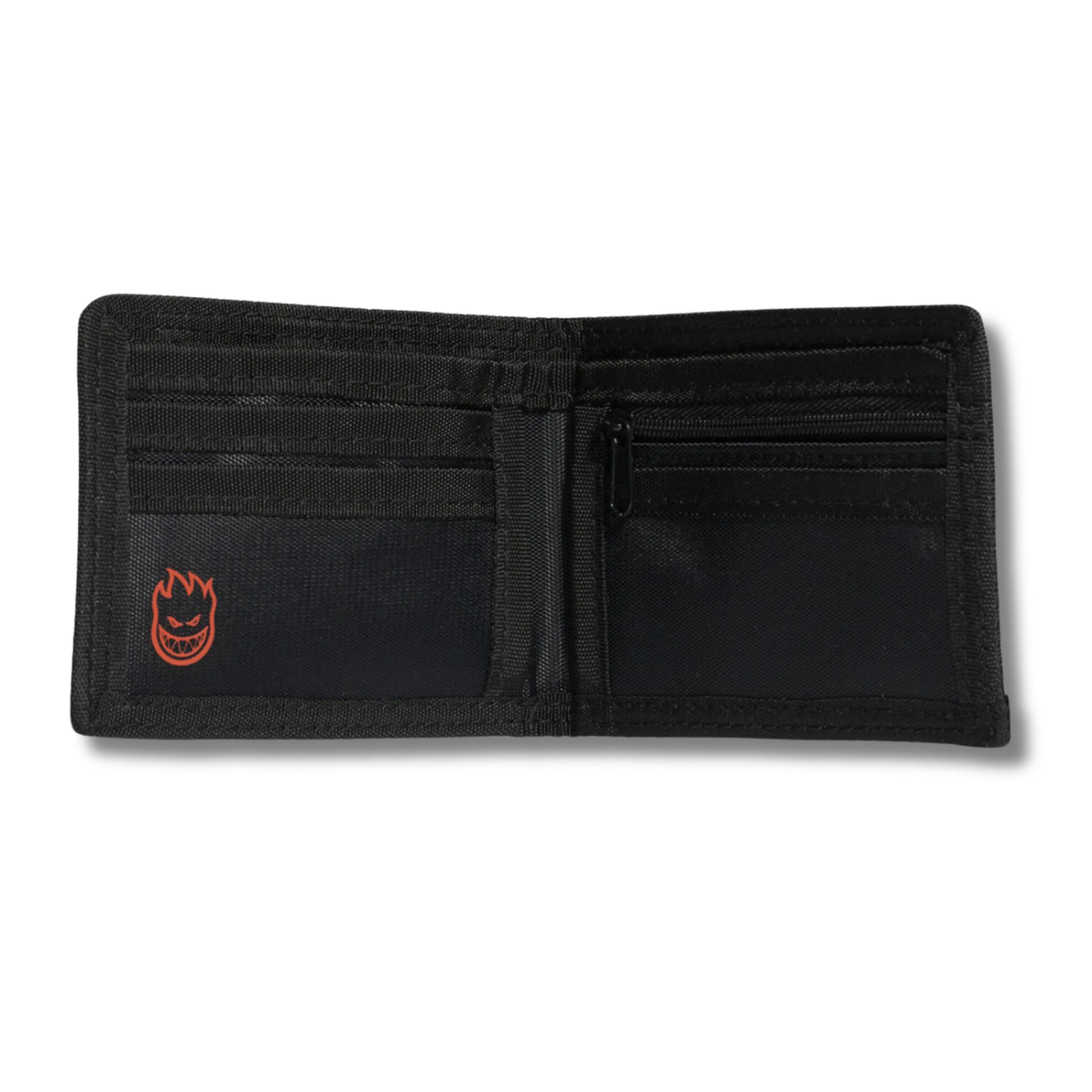 SPITFIRE WHEELS CLASSIC '87 SWIRL BI-FOLD WALLET - BLACK/WHITE