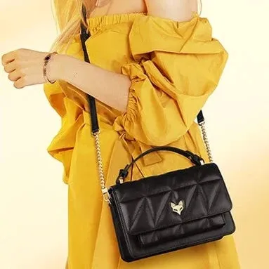Split Leather Crossbody Lady Bag