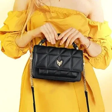 Split Leather Crossbody Lady Bag