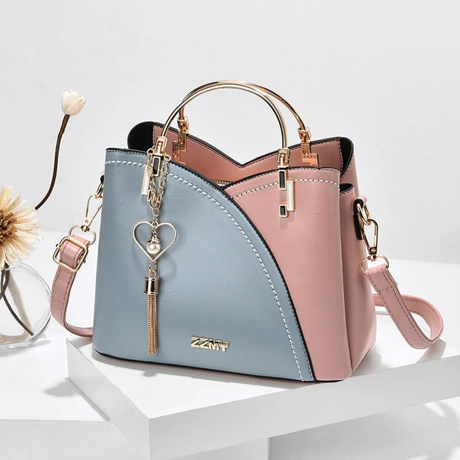 Spring And Summer Trendy Bags Ladies Handbag Shoulder Messenger Bags Fashion Womens Huge Messenger Bag (A, One Size)