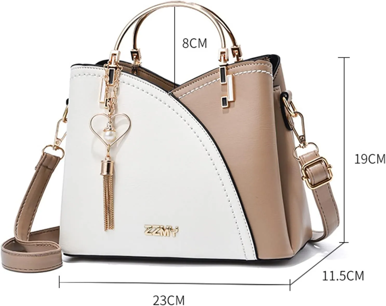 Spring And Summer Trendy Bags Ladies Handbag Shoulder Messenger Bags Fashion Womens Huge Messenger Bag (A, One Size)