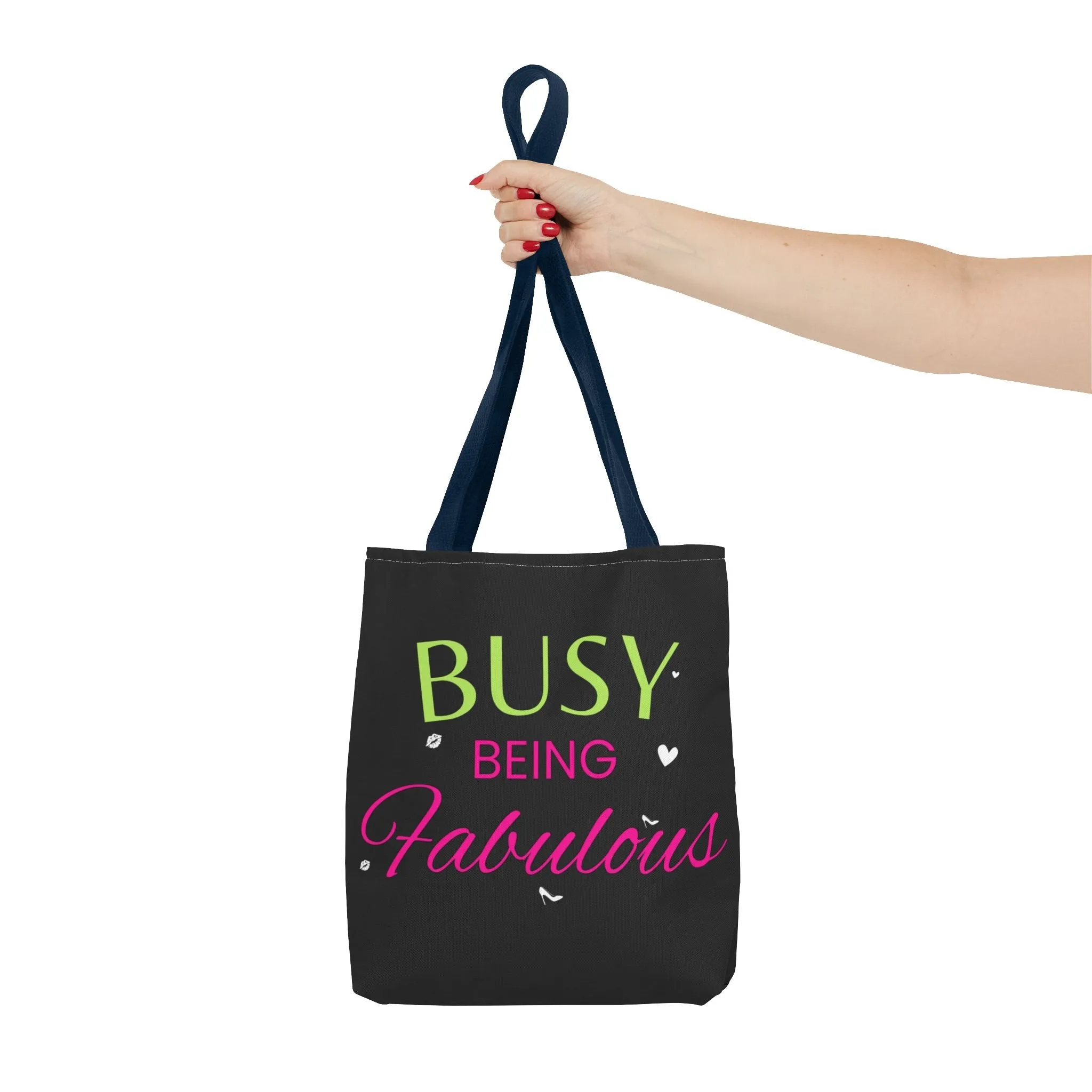 Still Fab- Black Canvas Tote Bag