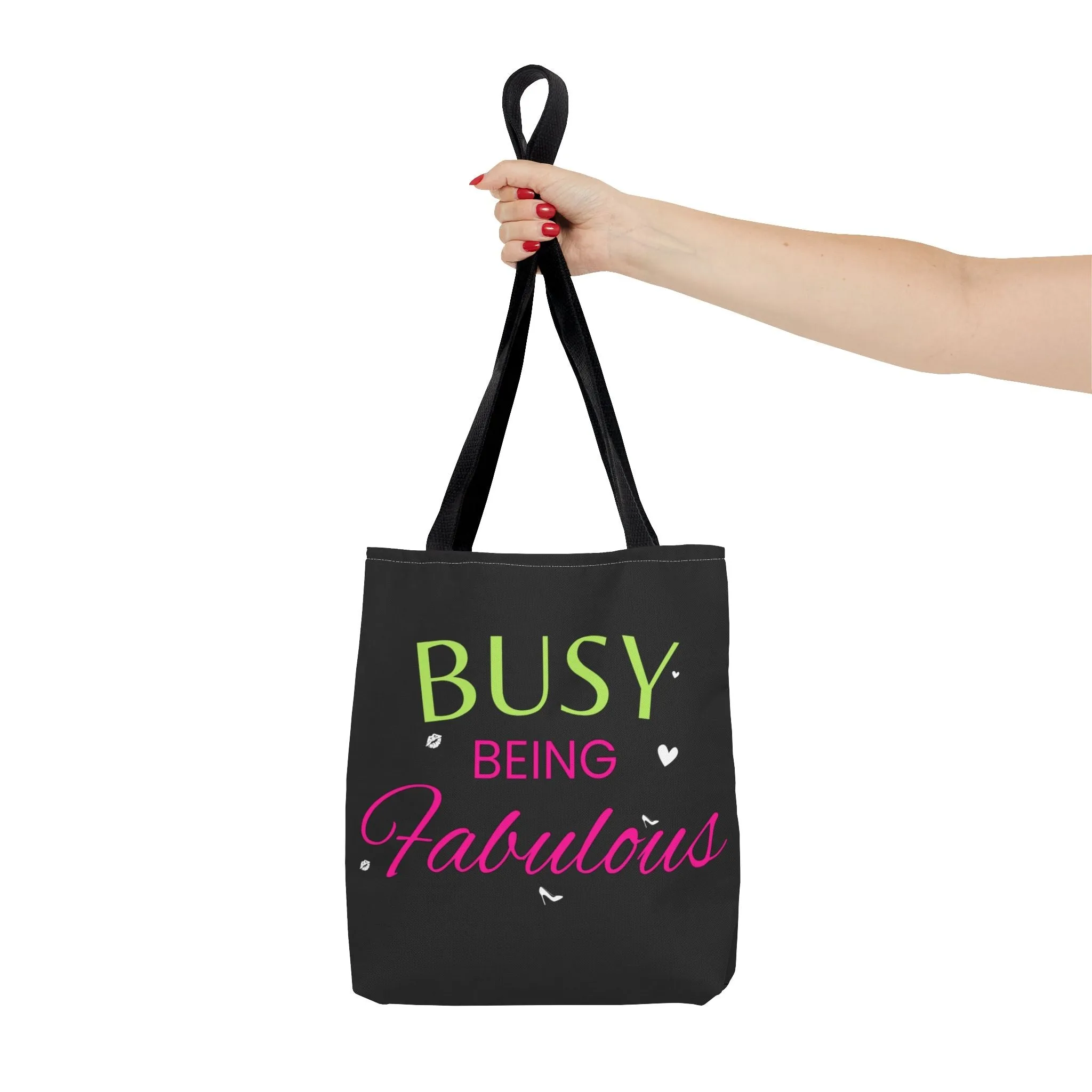Still Fab- Black Canvas Tote Bag