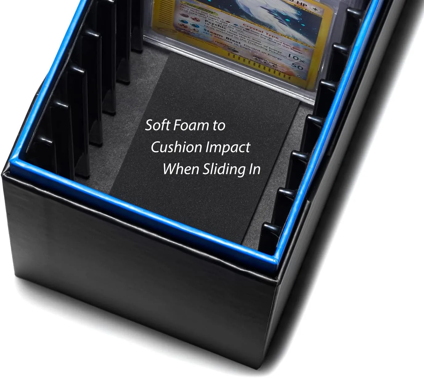 Storage Case for One-Touch Magnetic Card Holders w/Slots Option | Trading Card Box (Slots)